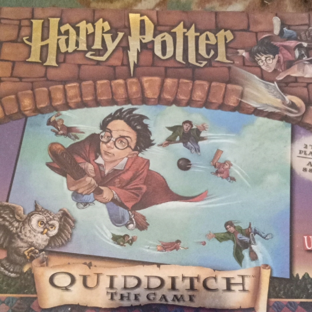 Harry Potter Quidditch The Game (board game From 2000)